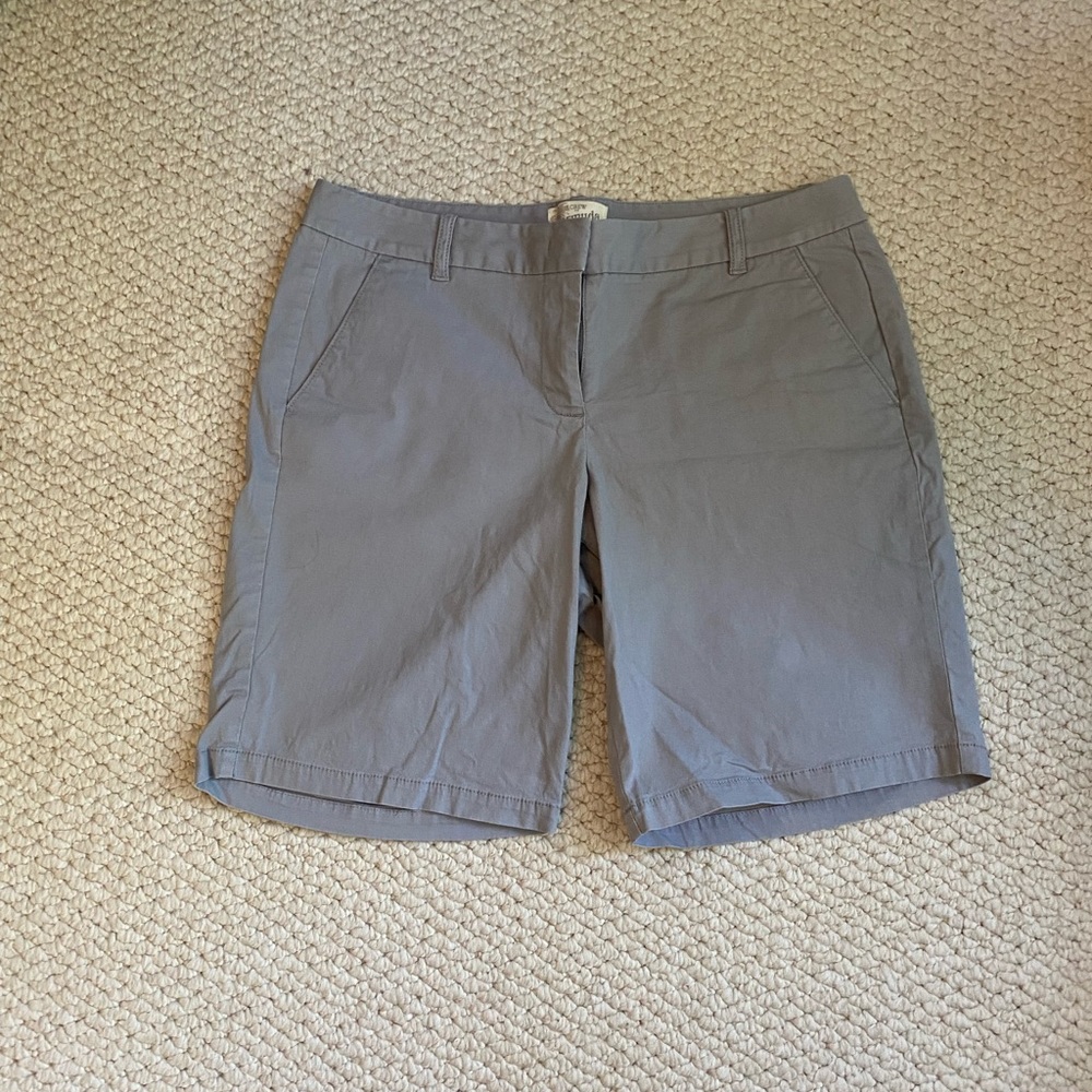 2/$30! J. Crew Gray Bermuda Shorts | 6